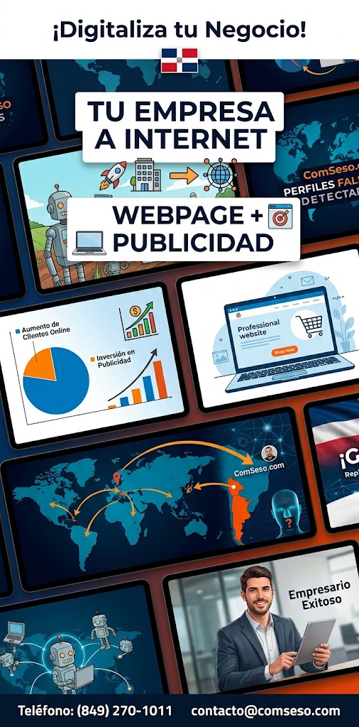 COMSESO coloca tu empresa en Internet